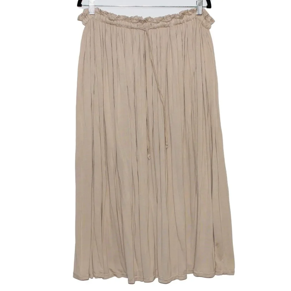 Ipekyol Tan Beige Maxi Skirt Size 10